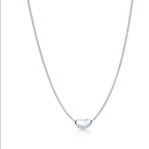 Tiffany and Co Elsa Peretti Mini Bean Necklace 925